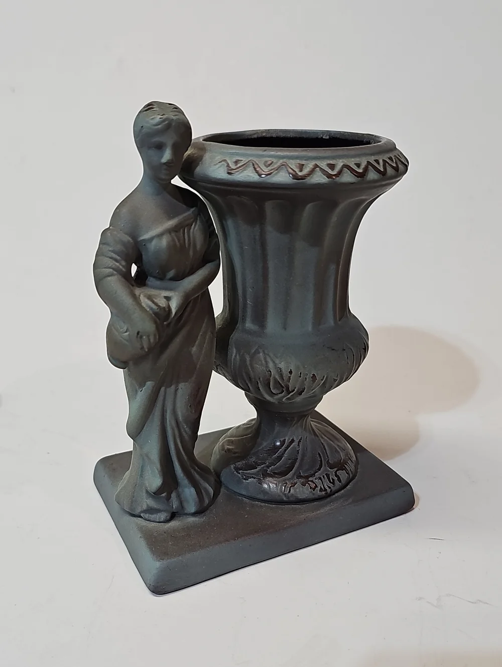 Vintage Inarco Neoclassical Grecian Lady Woman with Urn Planter